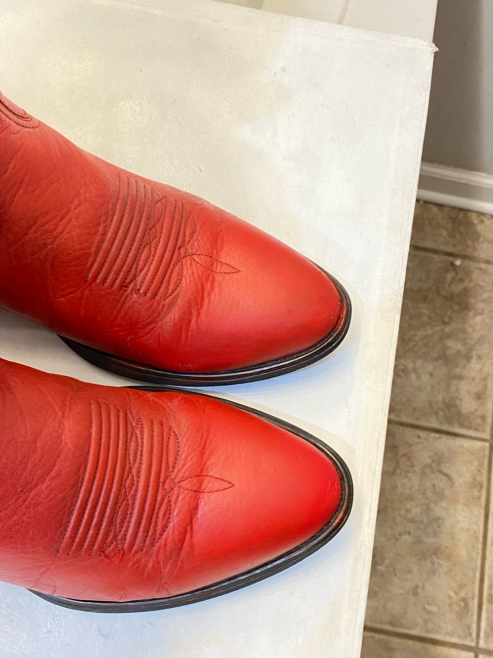 ARIAT Women Heritage Cowboy Boot Size 9B good condition clean interior/bottom - Picture 7 of 12